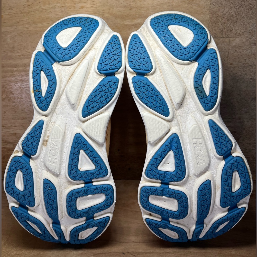 Hoka One One Bondi 8 Womens Size 8.5 Running Shoes Sneakers Impala Cyclamen - Picture 9 of 13